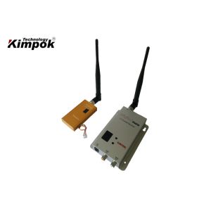 Quality Professional Security Analog Video Transmitter With 1500mW , 2KM Transmit Distance for sale