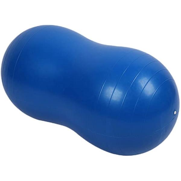Pvc Peanut Fitness Ball Customized Logo For Body Balance Ability Improvement