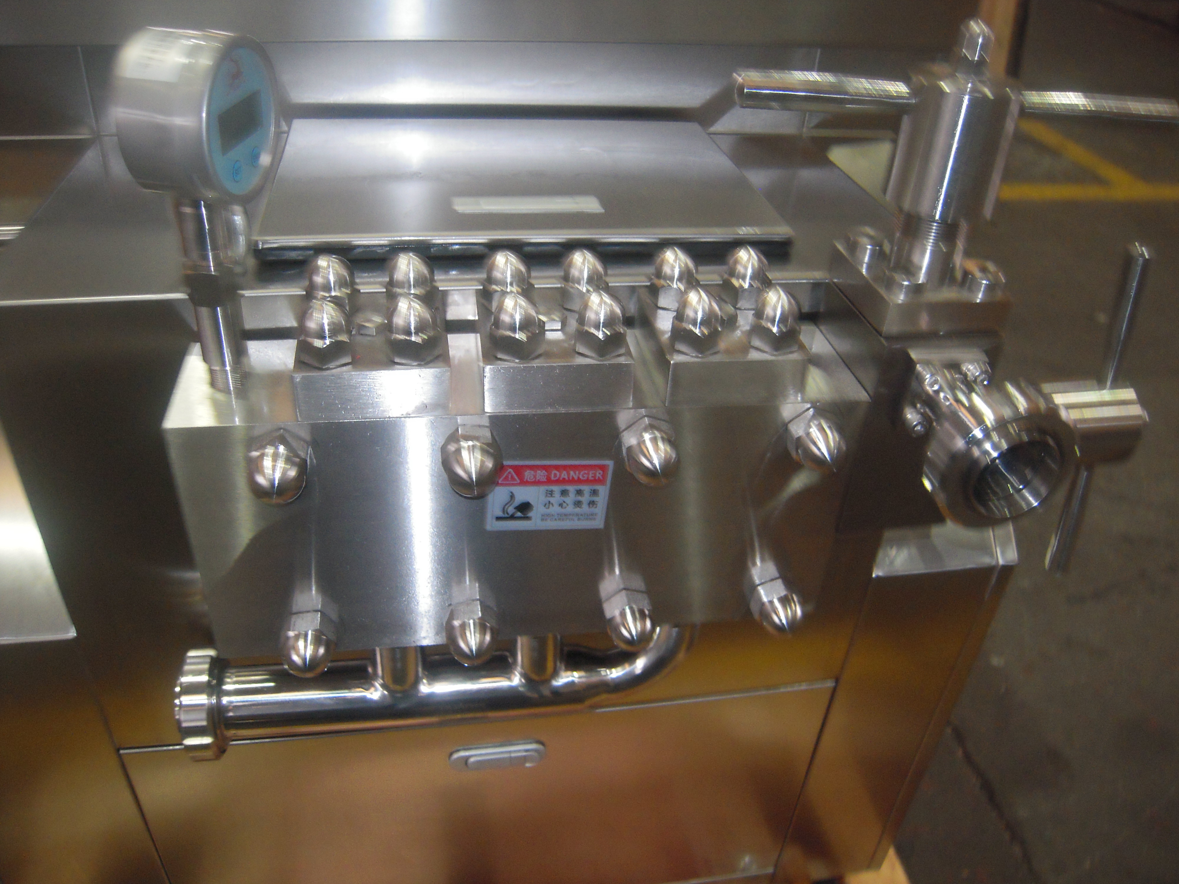 Quality SS304 Dual Stage Juice Homogenizer Manual Operation 32Mpa for sale