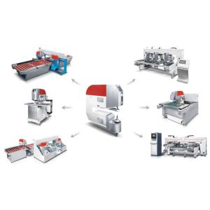 Fence Automatic Vertical Glass Drilling Machine With 2 Drilling Heads