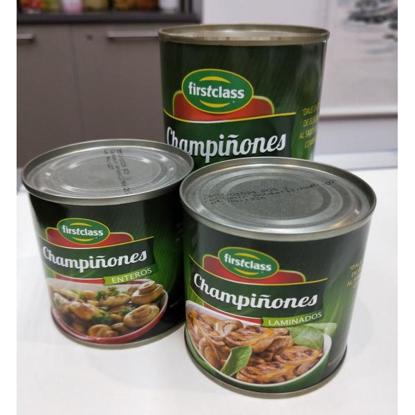 Buy Fast Food Canned Champignon Mushroom / Canning Wild Mushrooms Natural Taste at wholesale prices