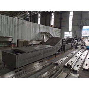 1.5kw Vegetable Blanching Equipment for Plantains and Coconuts Customized