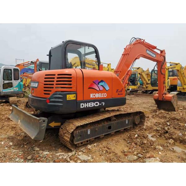 Buy Construction Machinery 8T DH80-7 Used Doosan Excavator at wholesale prices