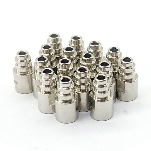 Buy Custom Carbon Steel Parts Polished Precision CNC Machined Parts Silver at wholesale prices