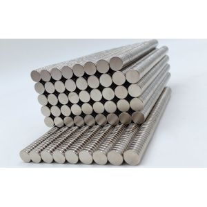 Sintered NdFeb Disc ND35 D15*1mm Magnets For Education Material