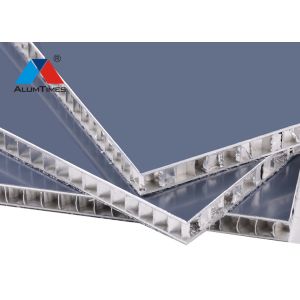 Weather Resistant Aluminum Honeycomb Panels , Fireproof Honeycomb Metal Panel