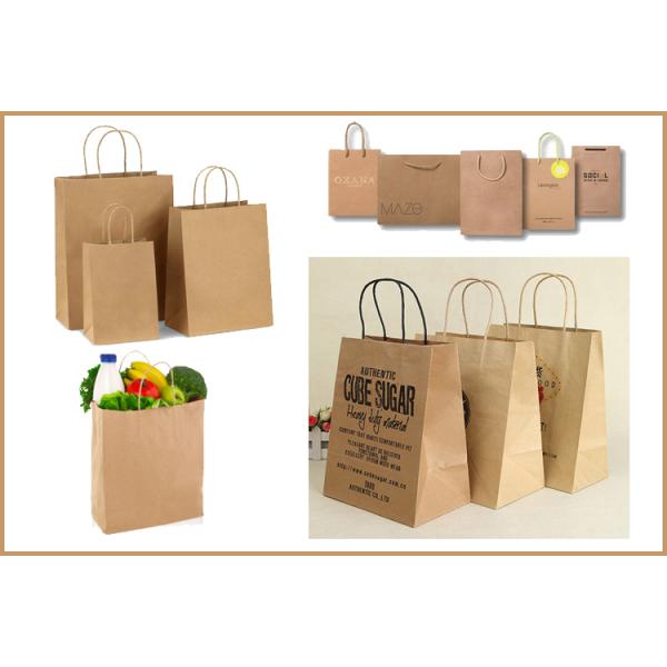 90gsm Brown Kraft Paper For Shopping Bag Tear resistant 70cm 100cm Roll