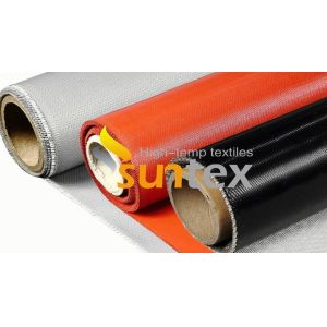 Silicone Coated Fiberglass Flame Resistance Fabric For Welding Protection