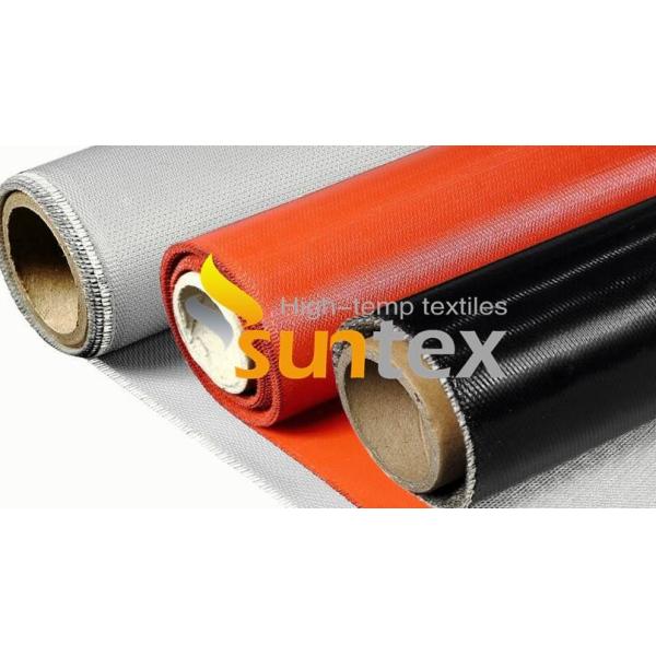 Buy Heat Resistant Coated Fiberglass Cloth Silicone Coated Fiberglass Fabric at wholesale prices