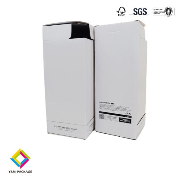 Custom Logo Printed Non Lamination Texture Art Paper Card Tuck End Folding Carton Boxes