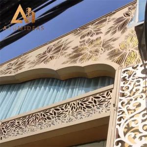 China Outdoor laser cut panels on sale