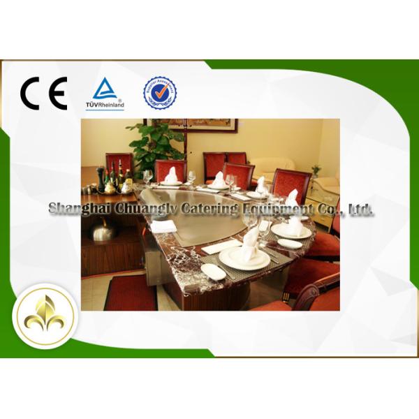 Restaurant Hibachi Grill Basic Configuration , Induction / Electric Flat Top