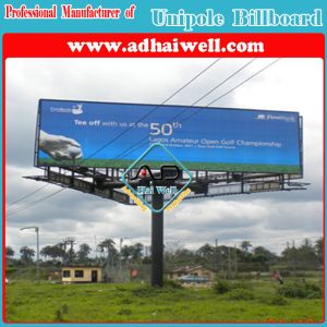 China Outdoor Advertising Thress Side Flag Billboard on sale