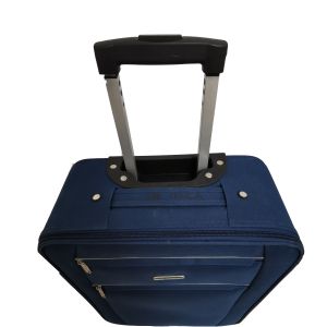 Two Wheels 170T ODM Wine 600D EVA Trolley Suitcase