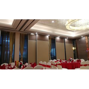Hanging System Soundproof Sliding Folding Partition Walls For Conference Room