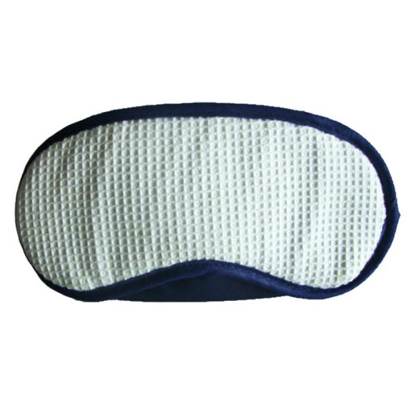 Buy Beautiful Waffle Sleeping Blindfold Eye Mask With Soft Velvet Backing For Airplane / Home at wholesale prices