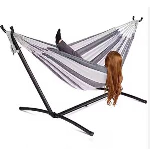 Stable Hanging Chair With Stand High Capacity Environmental Friendly