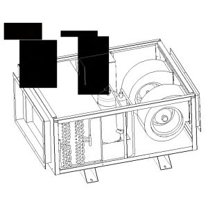 240L/D Low Price High Temperature Resistant Ceiling Mounted Dehumidifier