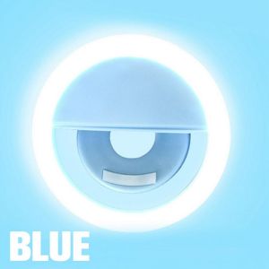 Cri70 Selfie Led Ring Light Photographic Beauty Flash Clip On Phone Portable