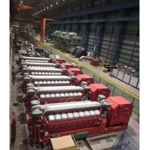 400kW 1980kW 4 Stroke Generator Advanced Environmental Technology MAN Genset