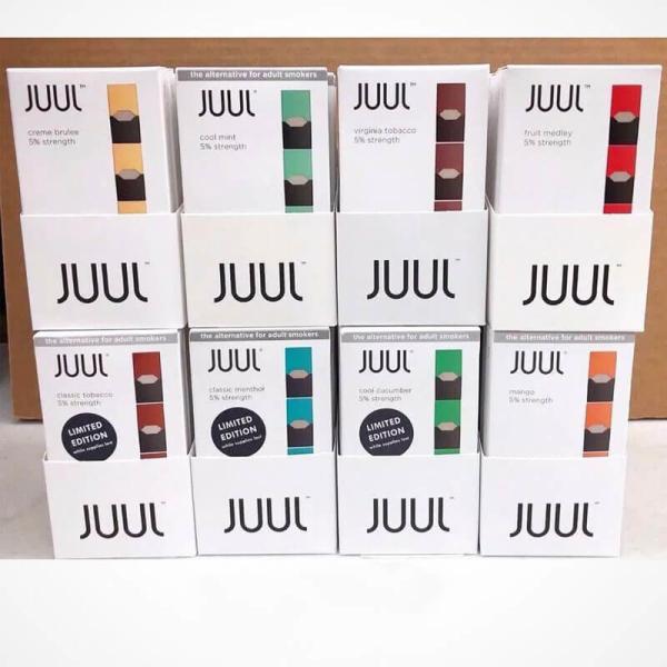 Factory oem e-cigarette accessories 0.9ml Myle pods CUBAN ICE PEPPERMINT MANGO STRAWBERRIE for Myle flat Vape device