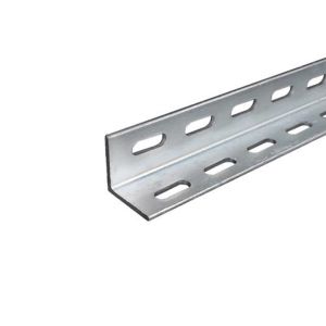 Versatile Steel Slotted Galvanized Angle Iron 90 Degrees Construction System