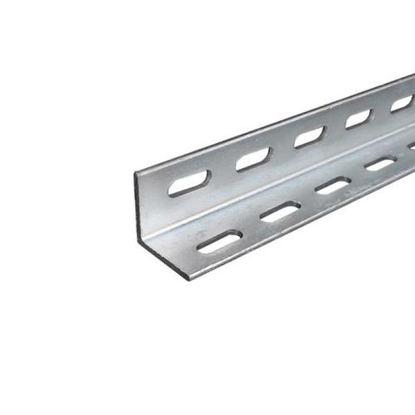 Buy Versatile Steel Slotted Galvanized Angle Iron 90 Degrees Construction System at wholesale prices