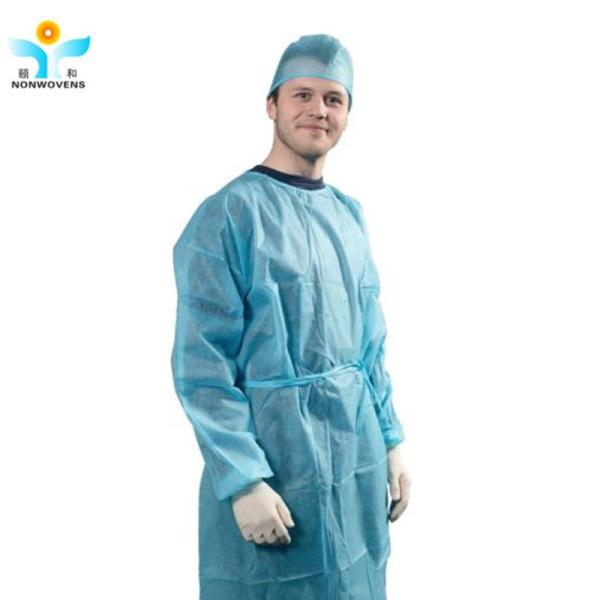 Bariatric Hospital Protective Medical Uniform PP Nonwoven Disposable Isolation Gown