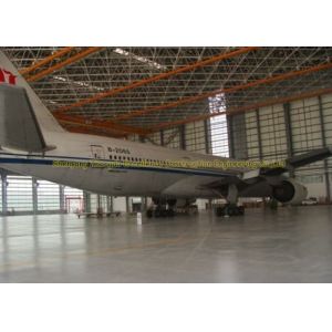 Q235 Q345 Frame Prefab Steel Airplane Hangars