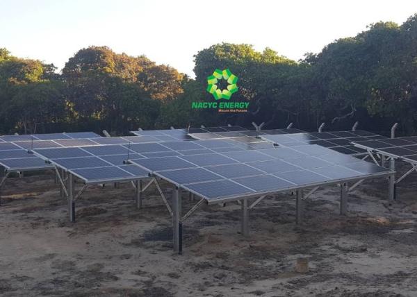 Buy Economical Solar Ground Mount System Pile - Driven Solar Racking Rails at wholesale prices