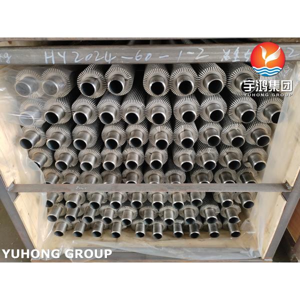 Welded Helical Serrated Finned Tube ASME SA192 SMLS Carbon Steel Boiler Tube