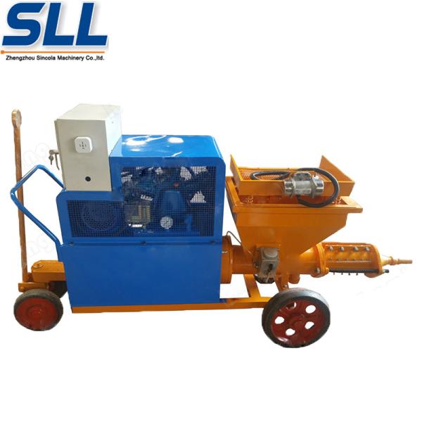 Buy High Efficiency Mortar Spraying Machine Automatic Plastering Machine For Exterior Wall at wholesale prices
