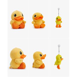 B. Duck 3D Plush Toys , yellow duck soft toy 38cm 21cm 17cm height