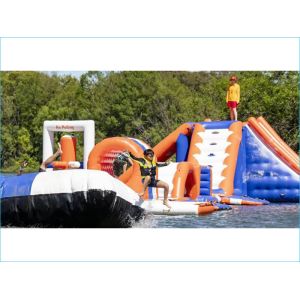 Customized Auti UV Material Water Park Inflatable By Bouncia