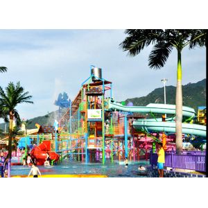 Large Water Playground Equipment Compound Water House ISO Certified