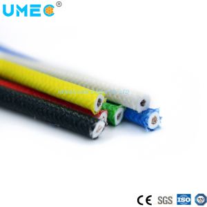 Round Wire Silicone Rubber Insulation Heat Resistant Electric Cable for HVAC