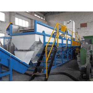 Plastic Recycling Lines In Washing Plant Machine