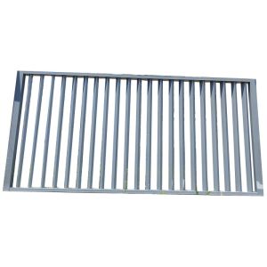 Modern Robust Black Anodized Aluminum Railing Stainless Steel Fence