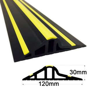 30mm Height Rubber Garage Door Threshold Seal Sample Durable