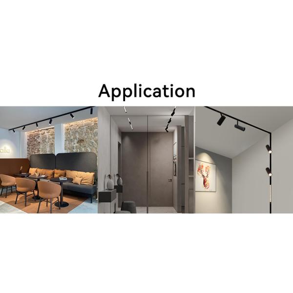 Smart Centralized Control Magnetic LED Track Light 30W 48V DC