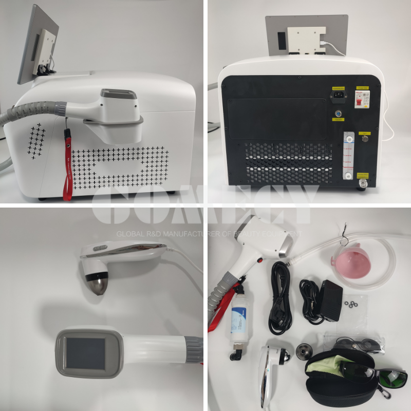 2 in 1 808nm Diode Laser Device with Scalp and Skin Analysis Function TEC