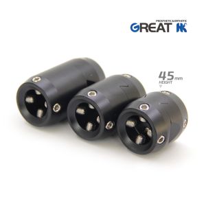 Light Weight Aluminum Prosthetic Double Head Sliding Adaptor 45mm