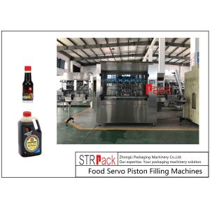 Foodstuff Gravity Automatic Liquid Filling Machine AC220V 5000ml