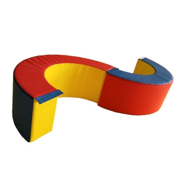 Easy Clean Balance Childrens Soft Play Equipment For Shopping Center Playground