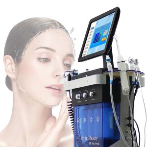CE Approval Oxygen Jet Peel Machine , 9 In 1 Microdermabrasion Wrinkle Removal
