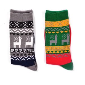 Mens Christmas Tube Socks