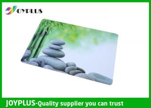 Quality Full Color Print Beautiful Table Mats , Bright Coloured Placemats HKP0110-21 for sale
