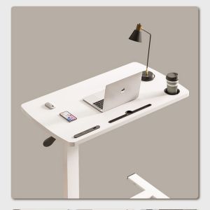 Convenient and Space-Saving Wooden Foldable Elevating Desk with Adjustable