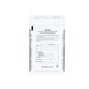 Perfect Printing Custom Tamper Evident Bag Waterproof With Sequential Numbering