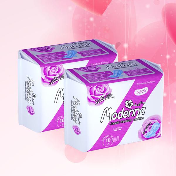 Buy Lady Sanitary Napkin Cotton Thick Disposable Sanitary Napkin With High Breathability at wholesale prices